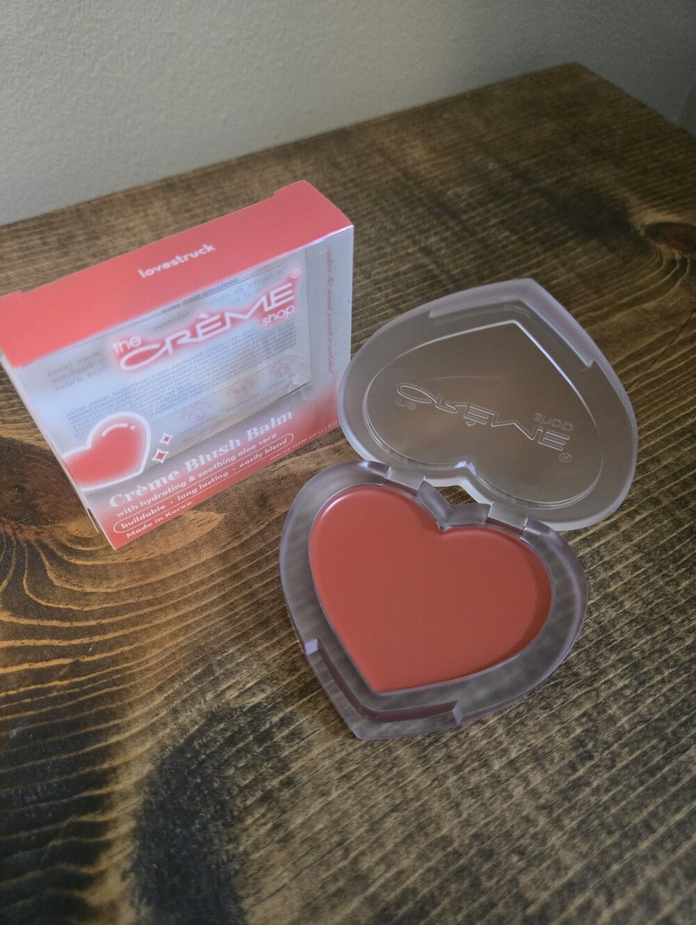 The Creme Shop Lovestruck Heart Blush Balm